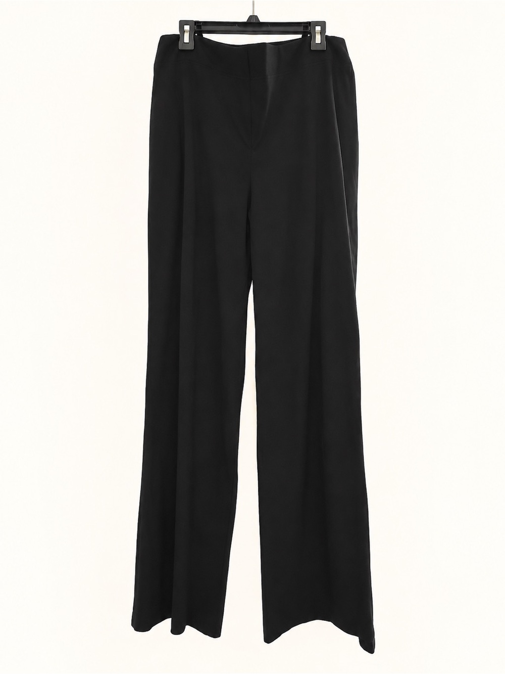 ANTONIO MELANI Black Wide-Leg Dress Pants